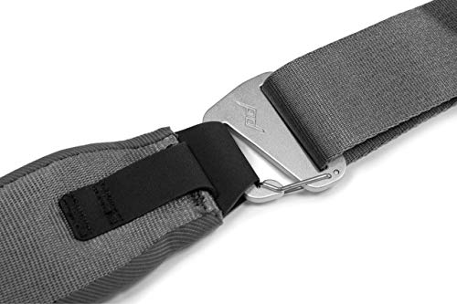 Peak Design Everyday Sling 6L, Ash, Padded Adjustable Shoulder Strap for Crossbody or Waist Carry, FlexFold Dividers, Ideal for Carrying Cameras or Everyday Essentials, Sling Bag for Men and Women