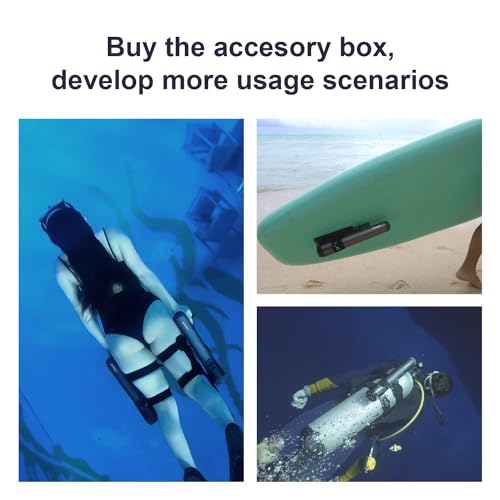 Subnado Underwater Scooter, Water Scooter for Adults&Kids, Underwater Pool Scooter, Free Diving Snorkeling Sea Scooter,Compact&Portable