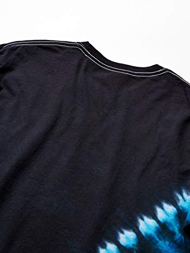 Liquid Blue Men's Dark Side Of The Moon Long Sleeve T-Shirt, Tie Dye, Medium
