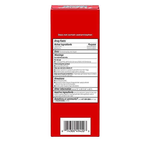 Tylenol Precise Warming Pain Reliever Cream, Maximum Strength 4% Lidocaine Warming Pain Cream for Back, Knee & Joint Pain, Fast-Acting, Penetrating Pain Relief Cream, Light Scent, 4 oz