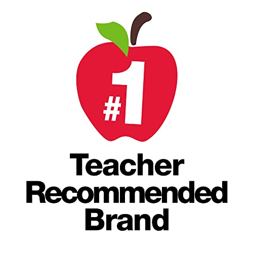 Fiskars 5" Blunt-Tip Scissors for Kids Ages 4-7 (3-Pack) - Scissors for School or Crafting - Back to School Supplies - Red, Blue, Turquoise