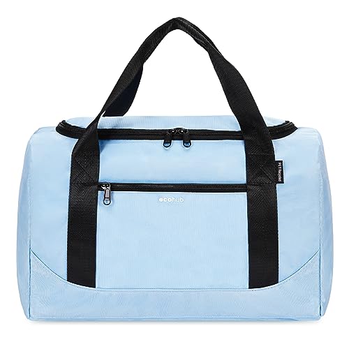ECOHUB 16'' Personal Item Bag Mini Duffel Bag Small Travel Bag Underseat Carry on Bag for United Airlines Gym Bag for Women