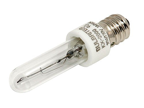 Bulbrite 40 Watt E12 Dimmable T3 Xenon Light Bulb, Frosted , Soft White , 1 Pack - KX40FR/E12