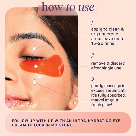 SpaLife Beauty Bright Eyed Undereye Masks | Hydrogel Eye Patches for Dark Circles, Puffiness, & Dullness with Vitamin E, Green Tea | 2-in-1 Skincare | 32 Pairs