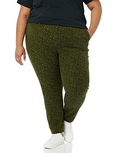 Amazon Essentials Women's Bi-Stretch Skinny Ankle Pant (Available in Plus Size), Charcoal Heather, 16