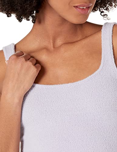 The Drop Women's Braylen Cozy Sweater Cropped Tank, Rose pink, 5X, Plus Size