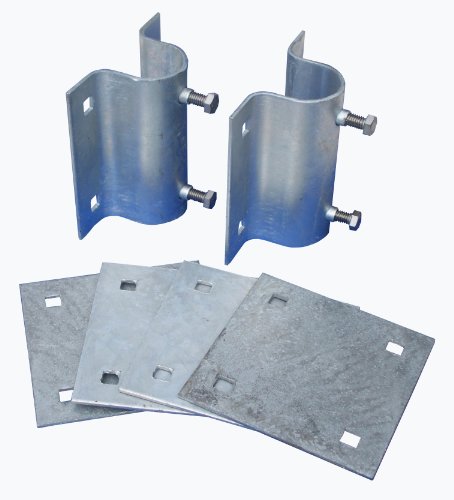 Dock Edge Stationary Dock Hardware Bundle with Leg Pipe Holder and Bottom Pad