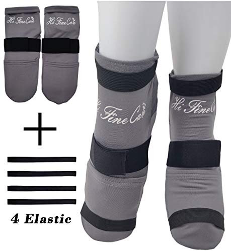 Cold Therapy Socks (w/Compression Strap) - Ice Pack Socks Cooling Socks Gel Ice Treatment for feet, Heels, Swelling, Arch Pain,Gray,1 Pair Socks Gel Ice Treatment for feet, Heels, Swelling, Arch Pain
