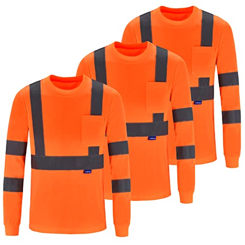 A-SAFETY X Small Black hi vis Long Sleeve Shirt(X-Small)