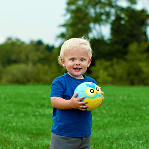 Daball Kid and Toddler Soccer Ball - Size 1, Pump and Gift Box Included (Cookie, The Corgi)