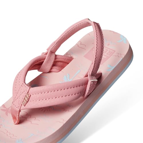 Reef Kids Boys Sandals, Little Ahi, Tropical Dream, 12