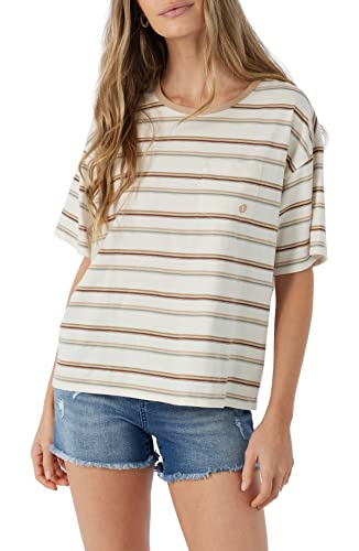 Hang Ten Women's Knits - Cass Pocket Tee in Navy | Cass Pocket Tee, Small