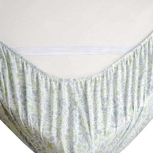 Elegant Comfort Best, Softest, Coziest 6-Piece Sheet Sets! - 1500 Premier Hotel Quality Luxurious Wrinkle Resistant 6-Piece DAMASK STRIPE Bed Sheet Set, Full Turquoise