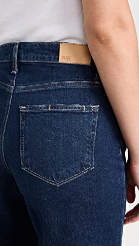 PAIGE Women's Harper 30" Gracie Lou Jeans, Gracie Lou, Blue, 27