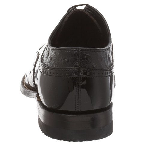STACY ADAMS Mens Wingtip Oxfords-shoes, Burgundy - 375, 13 US