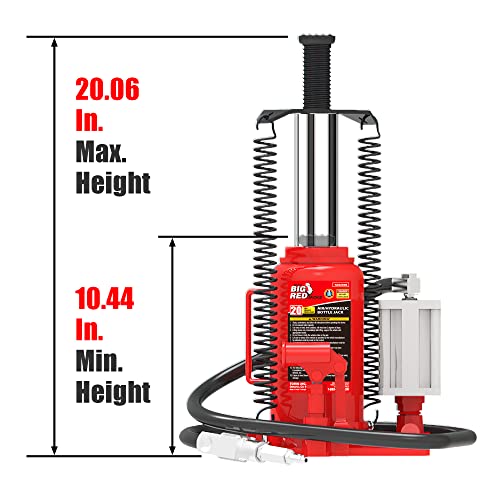 AIRCAT Pneumatic Tools 1994 1-Inch Super Duty Straight Impact Wrench with 8-Inch Extended Anvil 2,500 ft-lbs