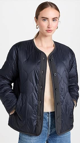 Velvet Women's Marissa Puffer Jacket, Navy, Blue, XS