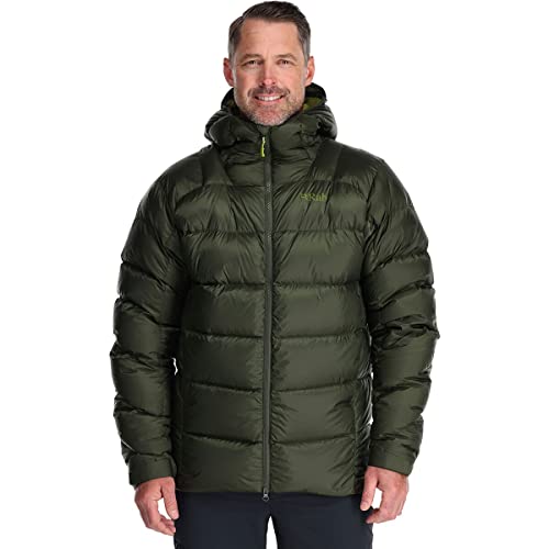 Rab Men's Neutrino Pro Down Jacket for Climbing and Mountaineering - Army - Small