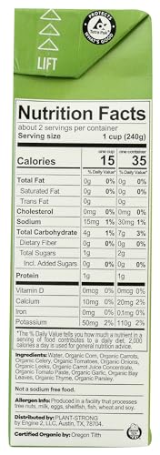 PlantStrong Organic Sweet Corn Broth, 16.9 FZ