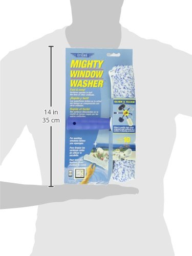 Ettore 50010 Mighty Window Washer, 10-Inch