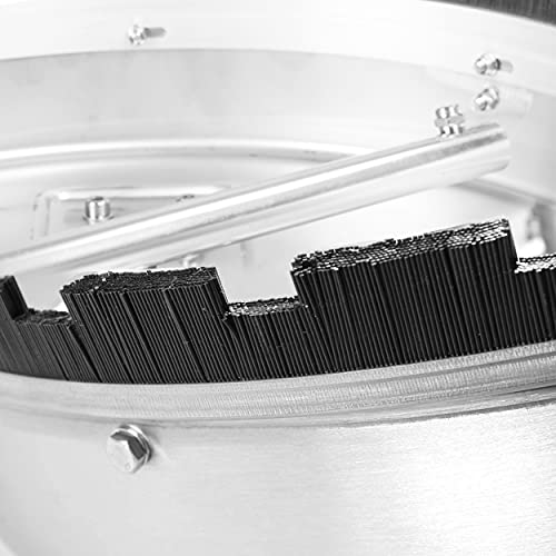 WOJET 20" Pressure Washer Surface Cleaner with 4 Wheels&Dual Handles, 4500PSI Stainless Steel Surface Cleaner Attachment for Pressure Washer for Concrete Driveway Sidewalk Deck Patio, Commercial Grade