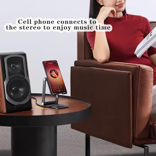 tsrqponmlkjlh RCA to 3.5mm Audio Cable 10FT 2RCA to Y Splitter Aux for Computer Cell Phone Audio Connection