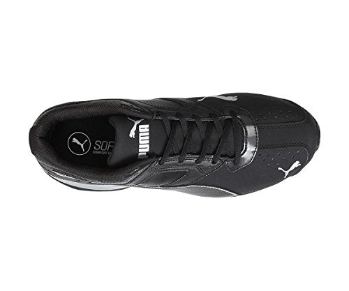 PUMA Men's Technical Sport Shoe Road Running, Black Black Silver, 11.5