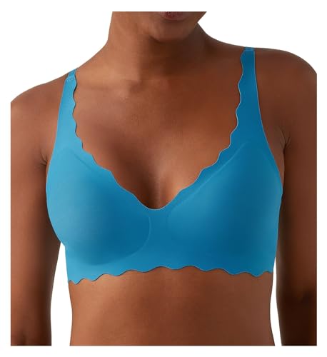 b.tempt'd Women's b.wow'd Convertible Wire Free Bra, Raspberry, XX-Large