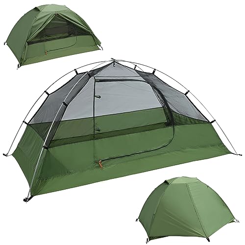 Clostnature Crux Lightweight Tent for Backpacking - 2 Person Ultralight Backpacking Tent, Waterproof Easy Setup Camping Tent, Hiking Tent for Outdoor, Hiking and Mountaineering