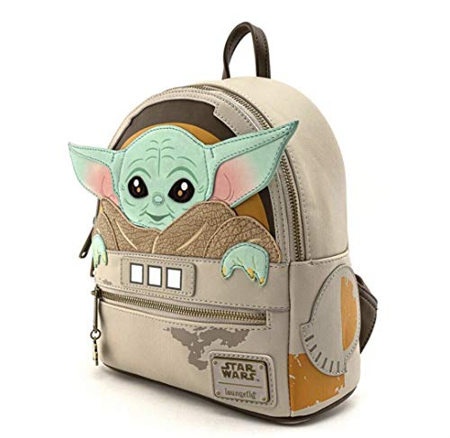 Loungefly Star Wars Baby Yoda The Mandalorian Womens Double Strap Shoulder Bag Purse