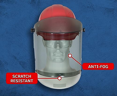 Oberon 12 Cal Arc Flash Face Shield With Hard Cap - Anti Fog - TCG Series