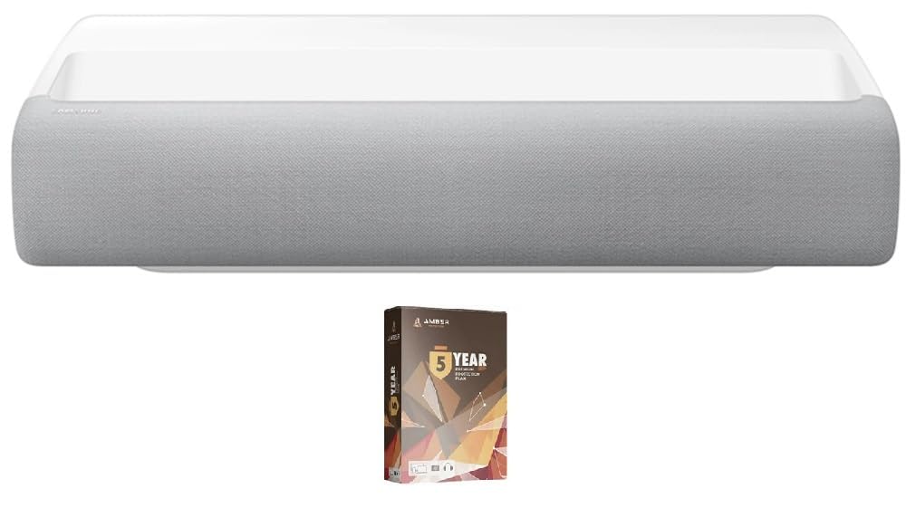 Samsung SP-LSP7T 120" The Premiere 4K Smart Laser Short-Throw Projector with an Additional 4 Year Coverage by Epic Protect (2021)