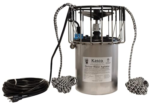 Kasco Deicer 1 HP Lake & Pond De-icer 120V – Single Phase with 25 Ft Electric Power Cord | Water Deicer for Ponds, Lakes & Dock Bubbler
