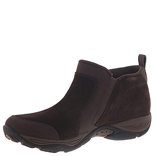 Easy Spirit Women's Evony Ankle Boot, Brown 201, 8 X-Wide