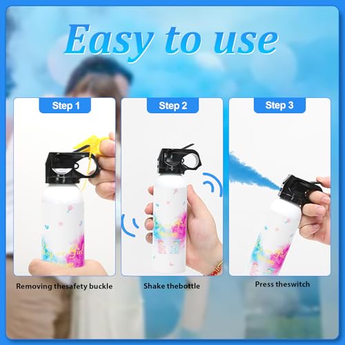 SRG Large Gender Reveal Fire Extinguisher Color Blaster | 2 Packs Baby Boy Blue Gender Reveal Extinguisher Smoke | Gender Reveal Decorations & Ideas | Long Lasting(Blue)