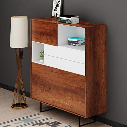 Livelynine Brown Wood Contact Paper Waterproof Kitchen Cabinet Wallpaper Peel and Stick Wood Stickers for Furniture Wood Grain Vinyl Wrap for Cabinets Desk Table Kitchen Counter Top Covers 15.8"x78.8"