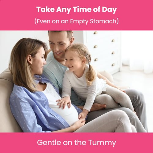 Prenatal Vitamin Gummies with DHA | Vegan Prenatal Vitamins for Women with Omega 3, Methylfolate, Choline & D3, Pregnancy Vitamins for Fetal Development | Gummy Multivitamin Supplement, 120 Count