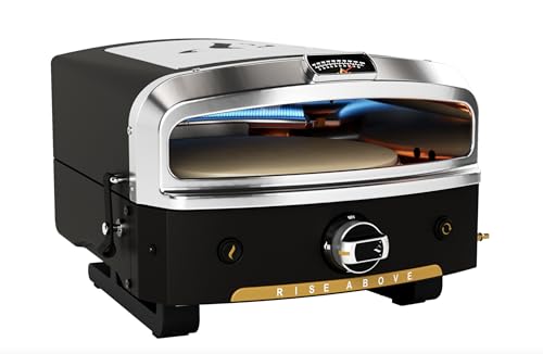 Halo Versa 16 Propane Gas Outdoor Pizza Oven with Rotating Cooking Stone | Portable Appliance for all Outdoor Kitchens