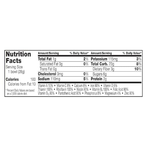 Multigrain Cheerios Cereal Single Serve Bowl, Heart Healthy Breakfast Cereal, Gluten Free Cereal with Whole Grain Oats, 1 Oz, 96 Count