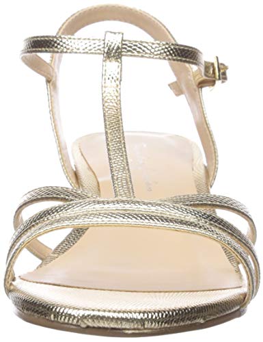 Paradox London Pink Women's Tessa Wedge Sandal, Silver, 11