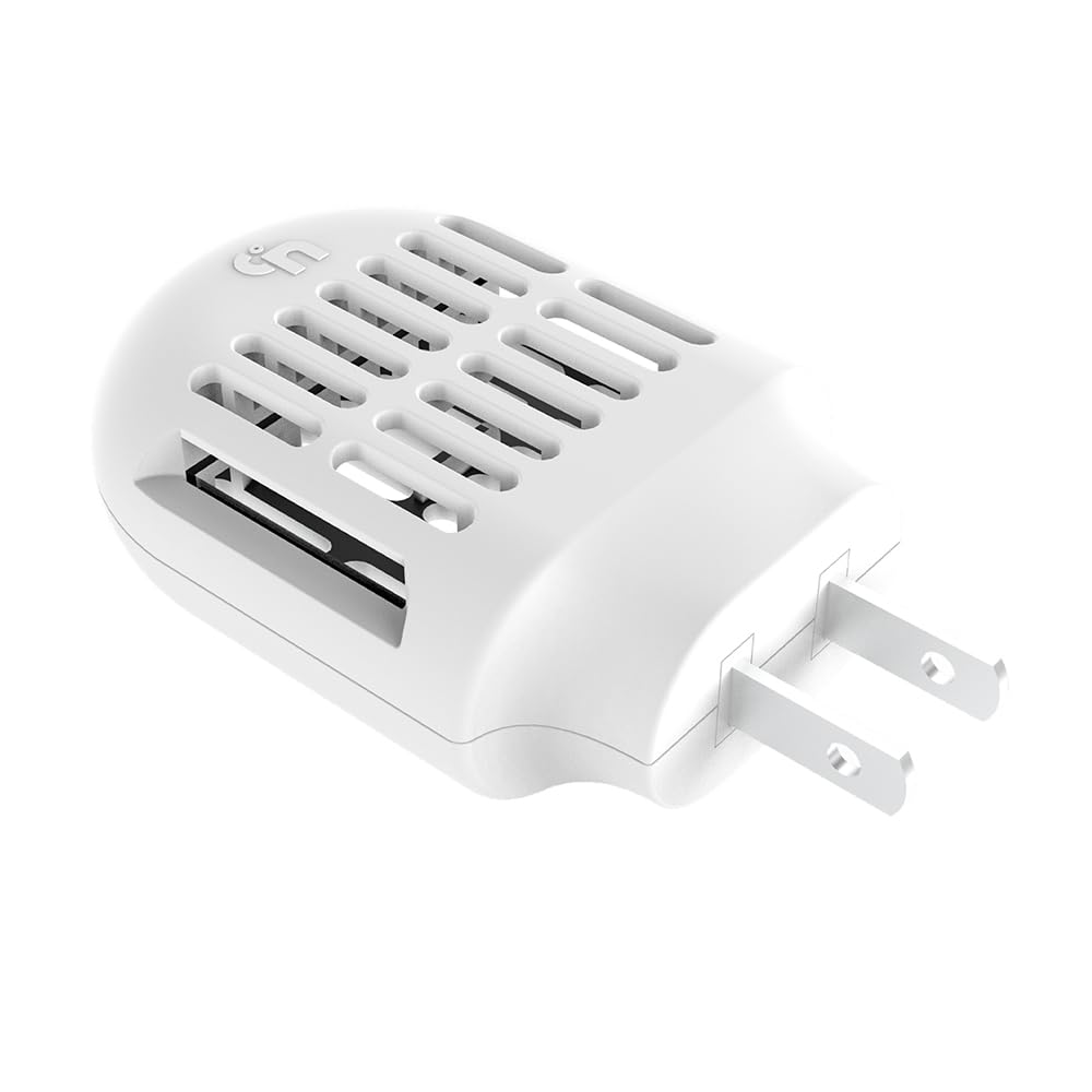 Simashts Mosquito Repeller, Electronic Mosquito Repellent Plug in Indoor Use, No Candles or Flames,DEET-Free, for Home, Bedroom, Office, Kitchen (White)