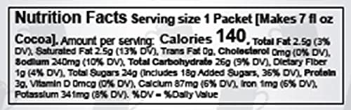 Land O Lakes Cocoa Classics, Chocolate Supreme Hot Cocoa Mix, 1.25-Ounce Packets (Pack of 36), Rich brown, (34-001)