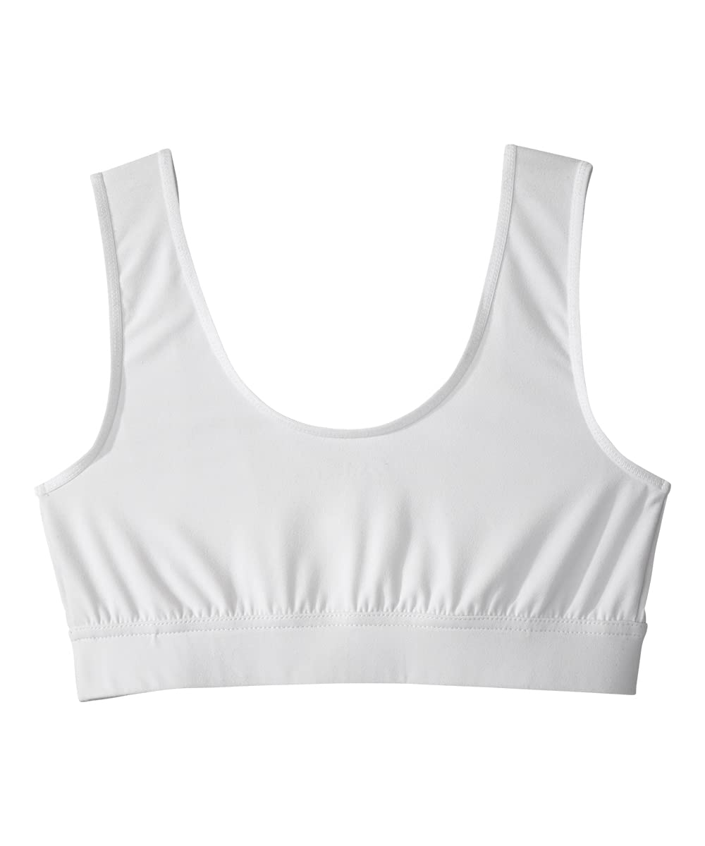 Silverts Front Closure Bras for Older Women, Post Surgery Bras for Women Front Closure, Breast Surgery Recovery Supplies, Comfortable Adaptive Clothing for Elderly - True White LGE