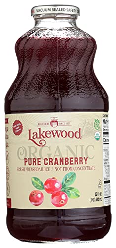 Lakewood Organic Cranberry Juice, 32 Fl Oz