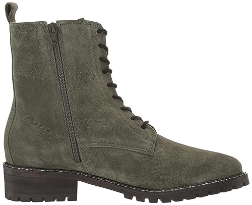 Lucky Brand Women's Kancie Combat Boot, Kobain Olive, 12