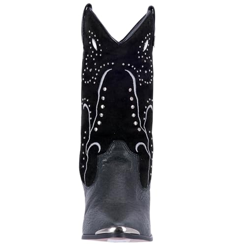 Dingo Women's Ava Western Boot,Black,6 M US