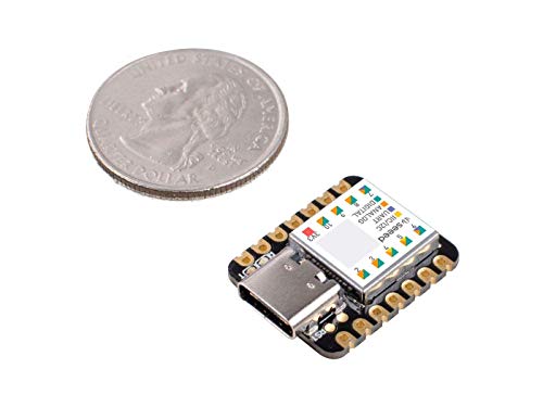 Seeed Studio XIAO SAMD21The Smallest Arduino Microcontroller Based on SAMD21,with Rich Interfaces, 100% Arduino IDE Compatible, desiged for Projects Need Arduino Micro, 1pc