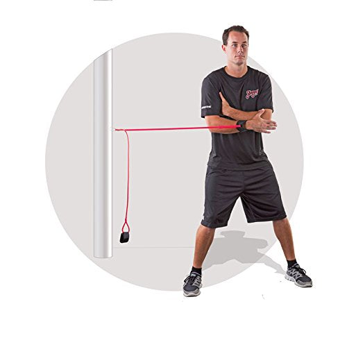 Jaeger J-Bands Resistance Bands for Baseball and Softball Pitchers. Baseball Pitching Trainer and Arm Trainer. Baseball Bands for Throwing. Baseball Training Equipment and Laminated Instruction Sheet