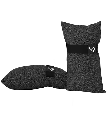 Baser - Outdoor Fillable Straight Weight Bags 2 x 9 LBS fillable for Patio Umbrellas, Cantilevers and Garden Accessories