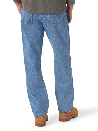 Rustler Men's Classic Regular Fit Jean, Stonewash, 32W x 32L